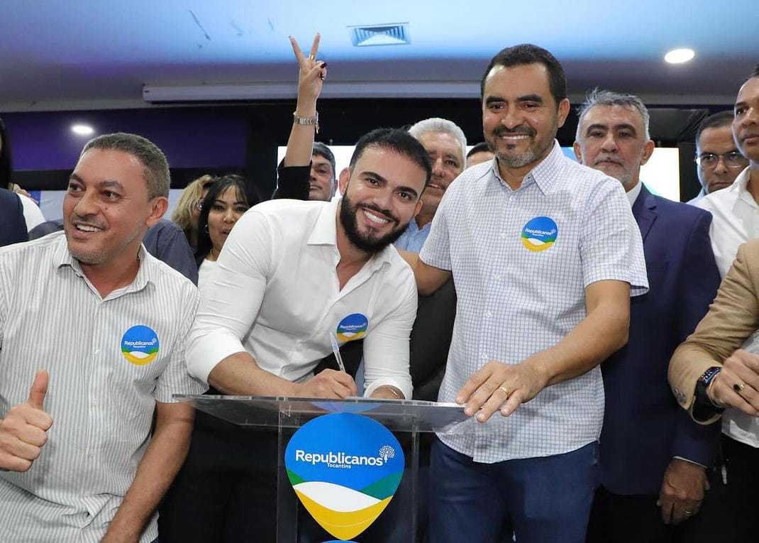 Léo Barbosa é empossado como novo presidente metropolitano do Republicanos em Palmas