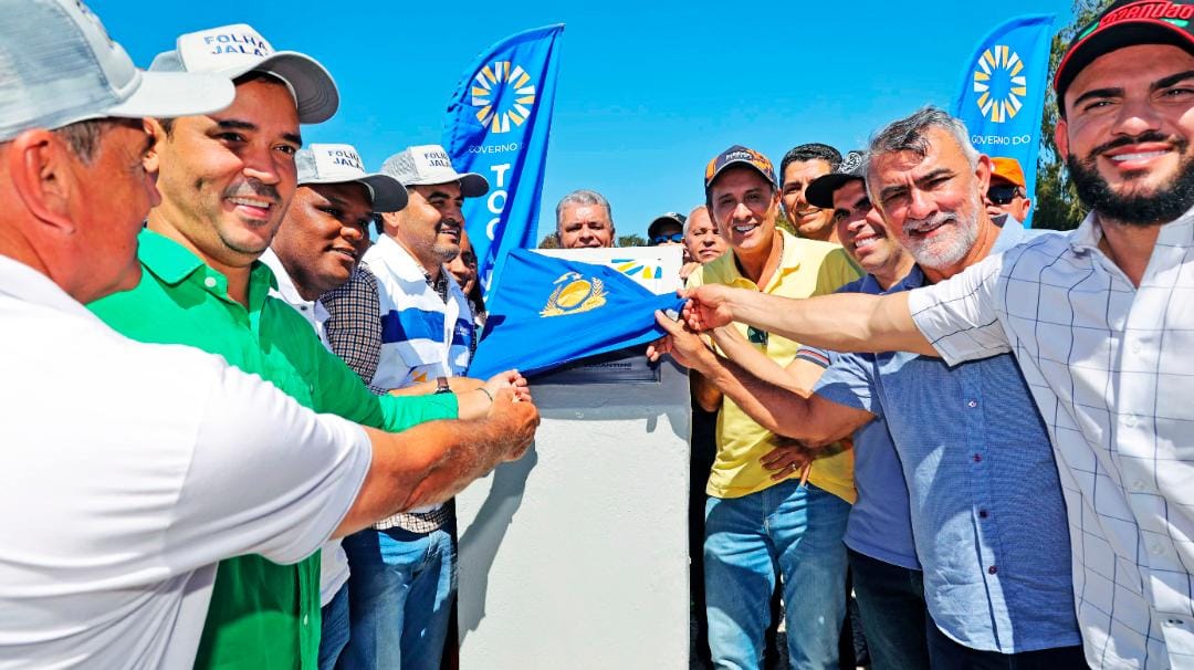 Governador Wanderlei Barbosa inaugura 50 km da rodovia TO-247 em Lagoa do Tocantins com investimento de R$ 80 milhões