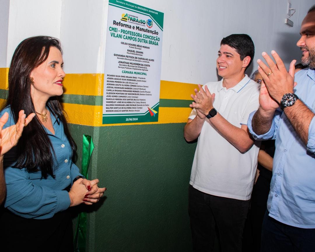 Prefeitura inaugura creche de tempo integral na região Norte de Paraíso