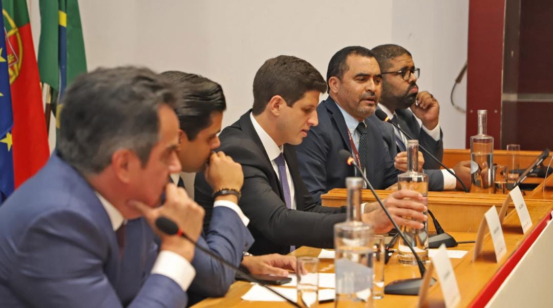 Governador Wanderlei Barbosa analisa cenário do Tocantins e os desafios das políticas públicas durante painel no Fórum de Lisboa