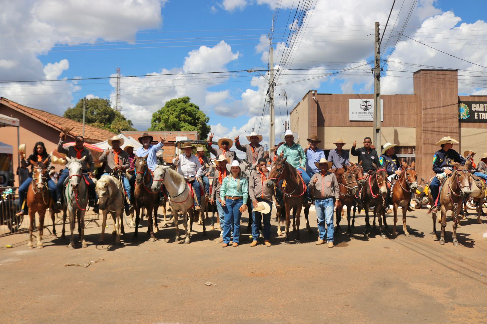 Amélio Cayres participa da 18ª Cavalgada de Goiatins