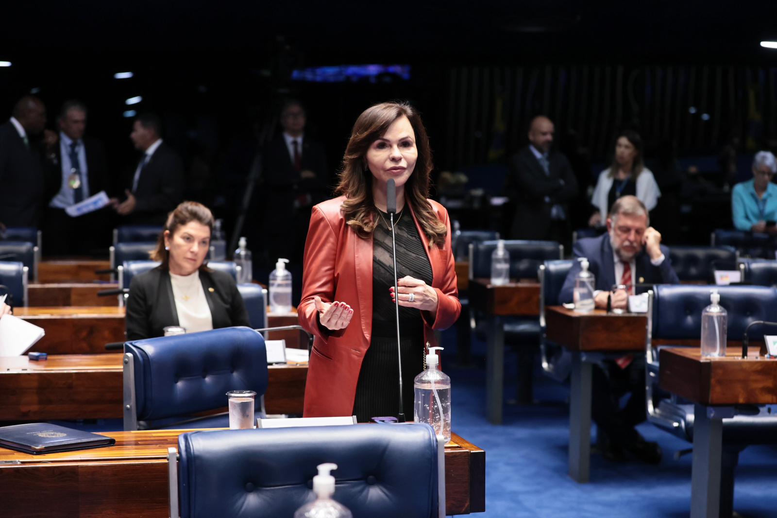 Senadora Professora Dorinha participa da 1º Reunião de Mulheres Parlamentares do P20