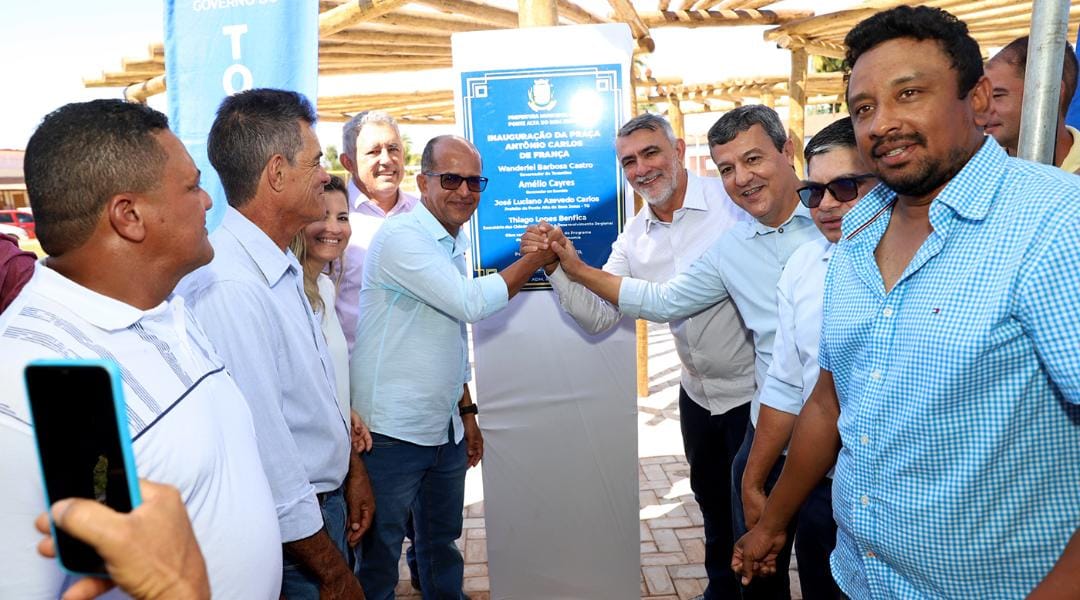 Governador em exercício, Amélio Cayres, entrega obras em Ponte Alta do Bom Jesus