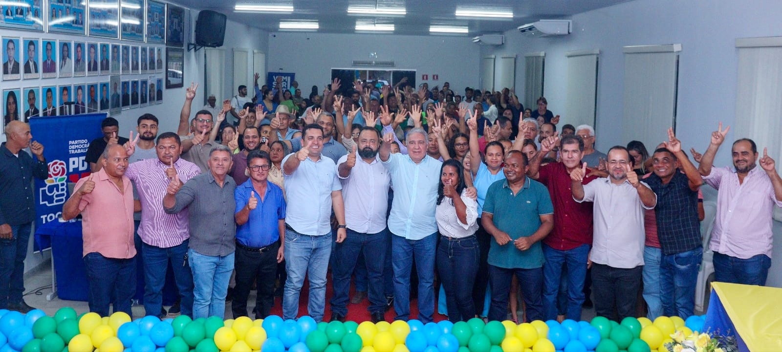 Santa Rita-TO: Em convenção partidária, Luciano Costa e Célio do Murici são oficializados como candidatos a prefeito e vice