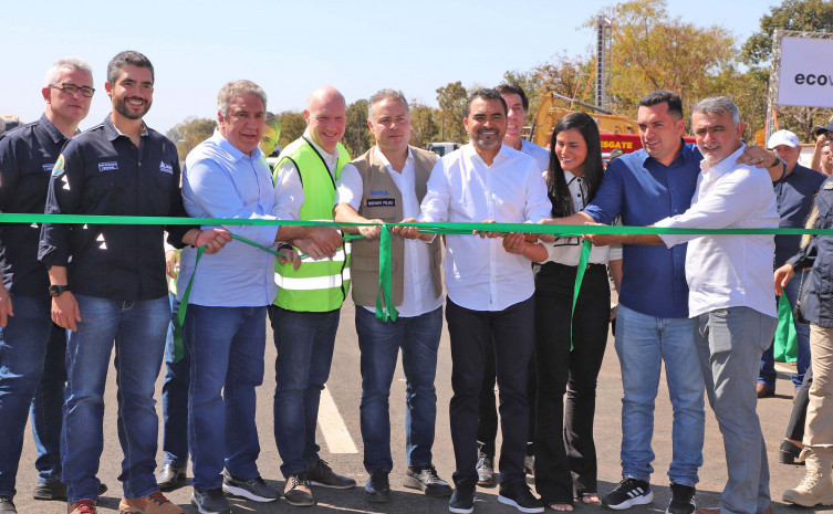 Presidente da Aleto prestigia inauguração do primeiro trecho da duplicação da BR-153, em Gurupi 