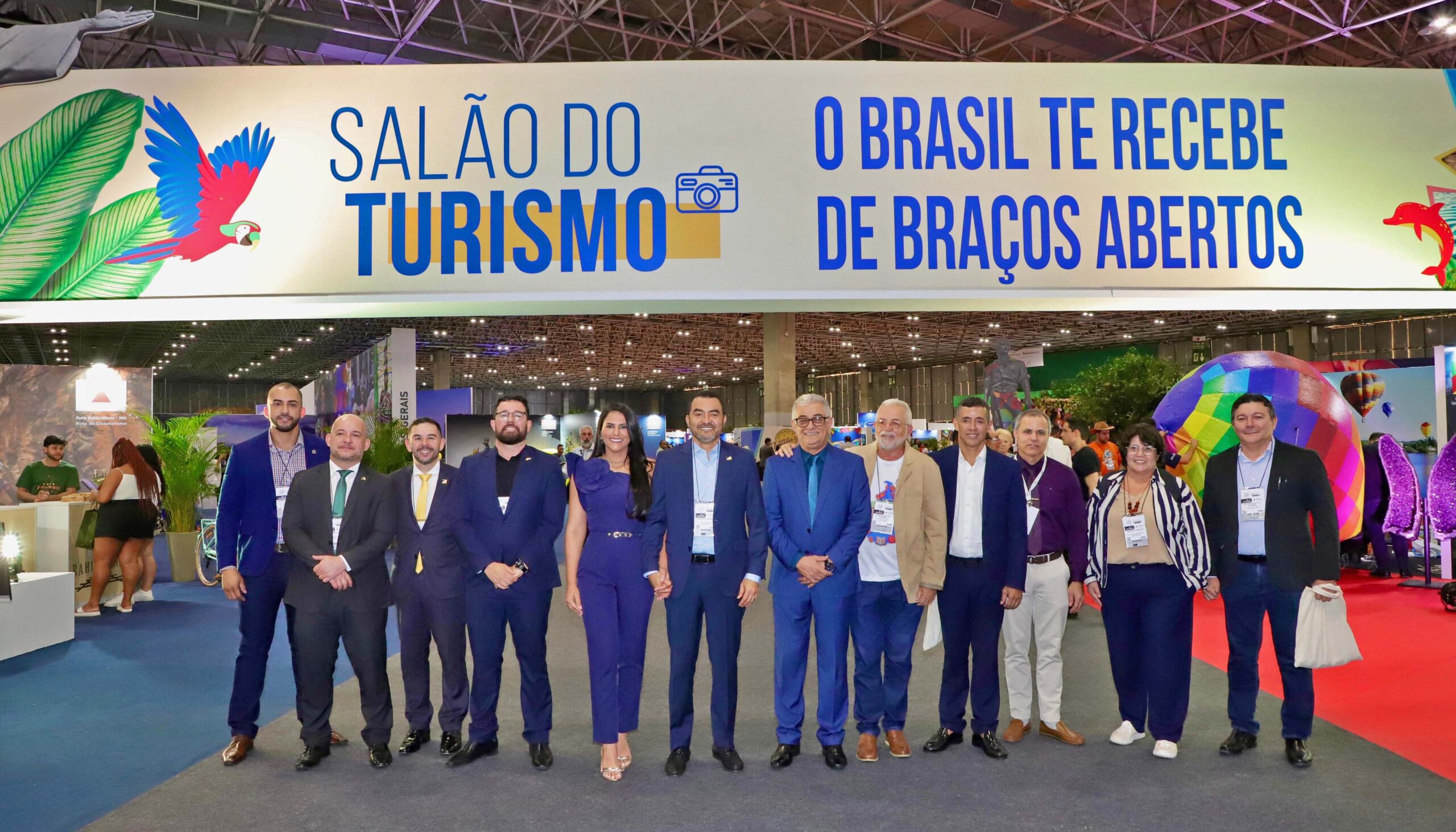 Governador Wanderlei Barbosa exalta potencial turístico do Tocantins durante visita ao Salão do Turismo no Rio de Janeiro 