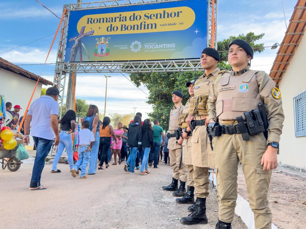 Governo do Tocantins reforça segurança de fiéis com a Operação Romarias do Senhor do Bonfim, da Polícia Militar