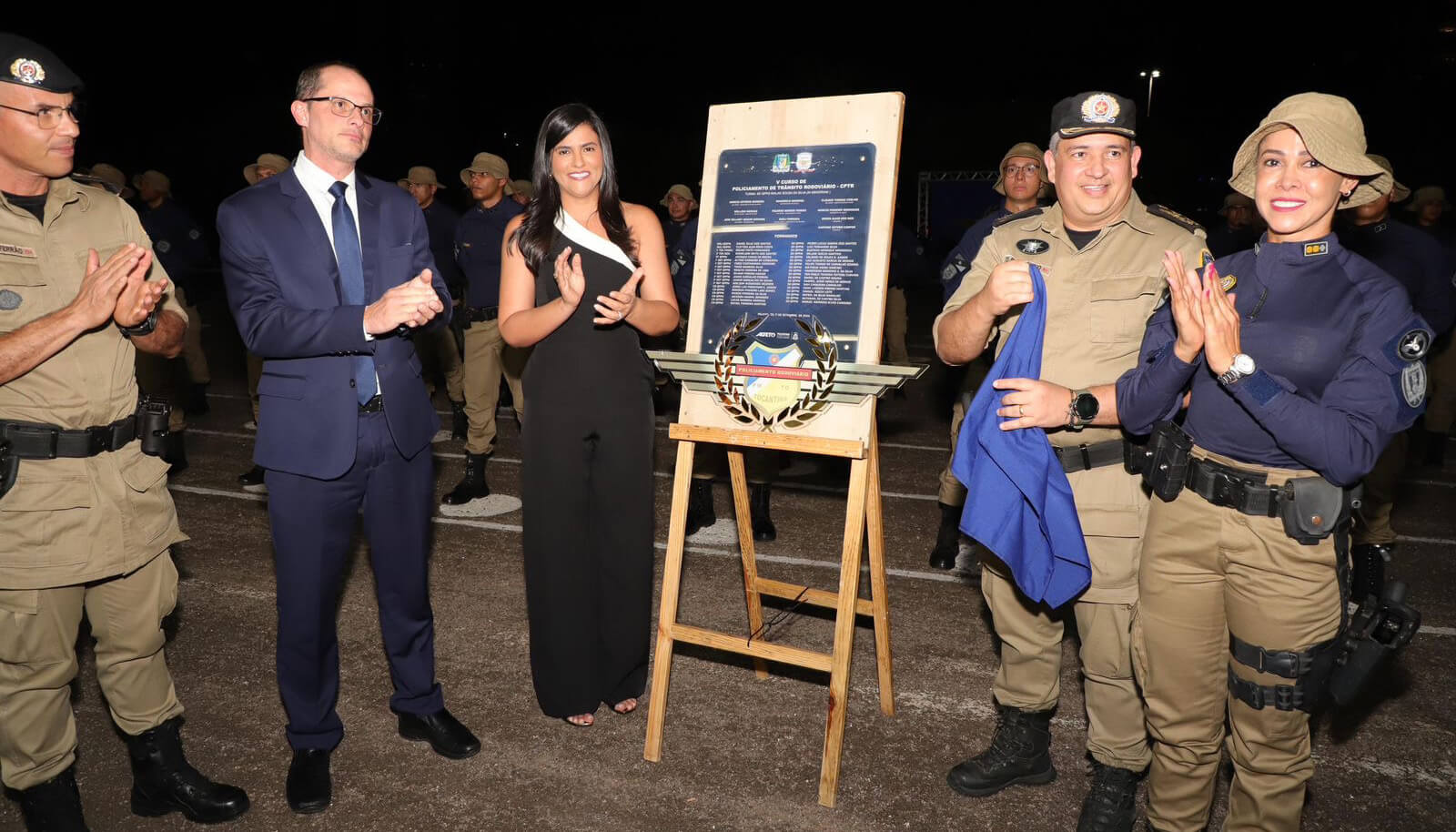 Primeira-dama Karynne Sotero prestigia formatura de patrulheiros rodoviários e destaca segurança pública como prioridade do Governo do Tocantins