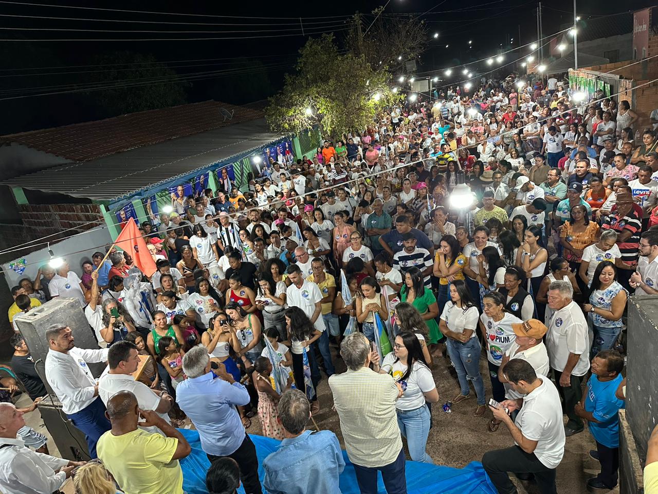 Padre Fernando e Manoel de Palma intensificam campanha em Pium com apoio do Dr. Valdemir Barros