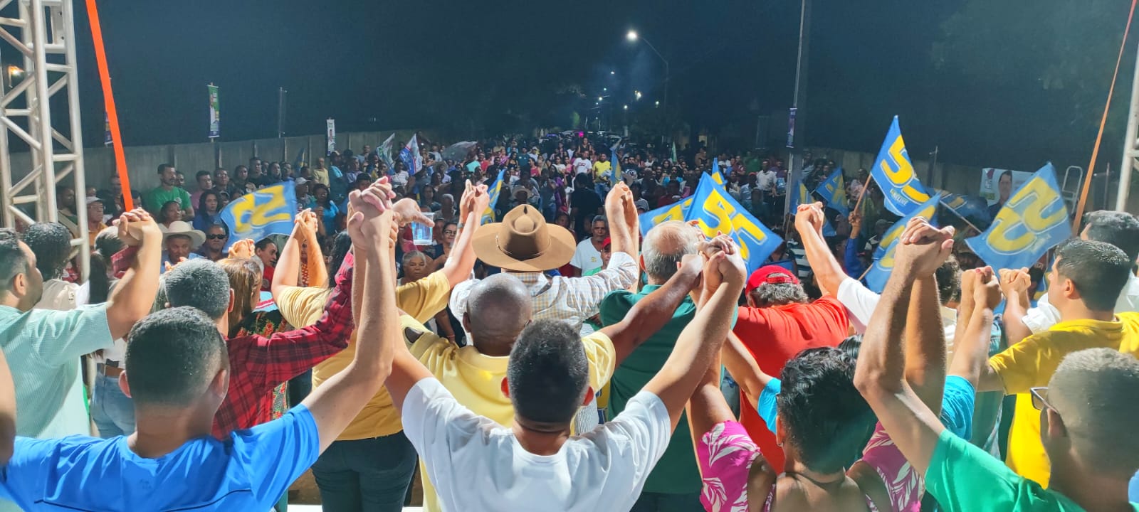 Primeira reunião da prefeita Jakeline se transforma em comício com a presença do deputado Cleiton Cardoso em Figueirópolis 