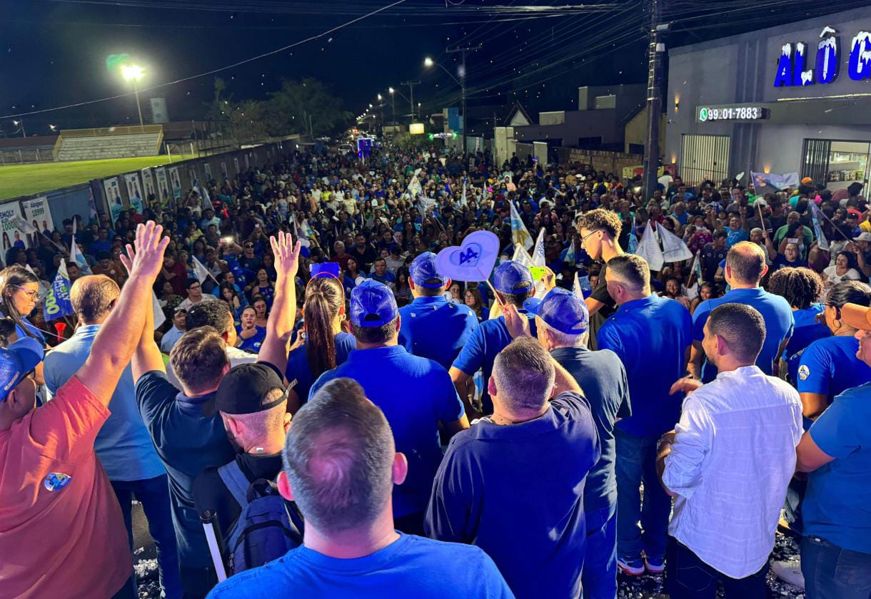 Confirmando liderança na corrida eleitoral, prefeito Thiago Lagoense realiza maior comício da história de Lagoa da Confusão