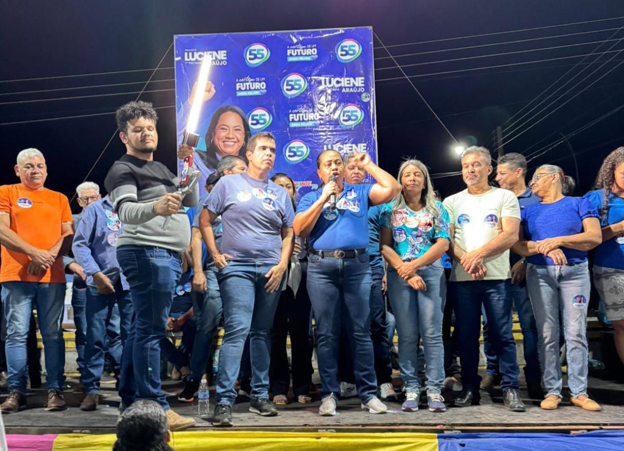 Jaú do Tocantins: Luciene e Pretinha realizam grande comício em Novo Horizonte e recebem apoio dos moradores