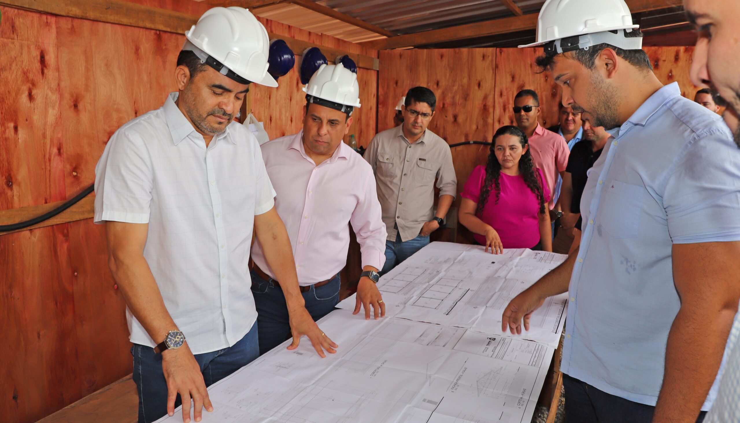 Governador Wanderlei Barbosa anuncia ampliação das obras na escola estadual do Jardim Taquari