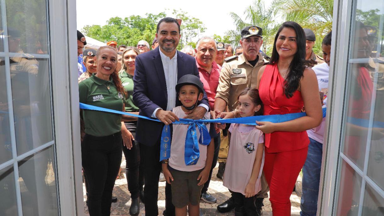 Governador Wanderlei Barbosa inaugura Centro de Equoterapia da Polícia Militar em Palmas