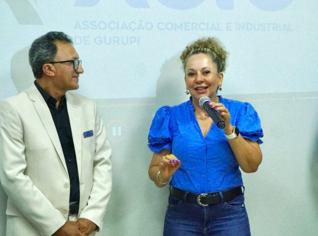 Prefeita Josi Nunes e vice Adailton prestigiam posse da nova diretoria da ACIG e reafirmam parceria com o segmento empresarial