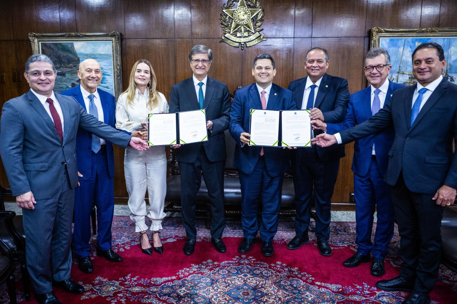 Senador Eduardo Gomes participa de acordo entre Senado e MPF para fortalecer intercâmbio de tecnologia